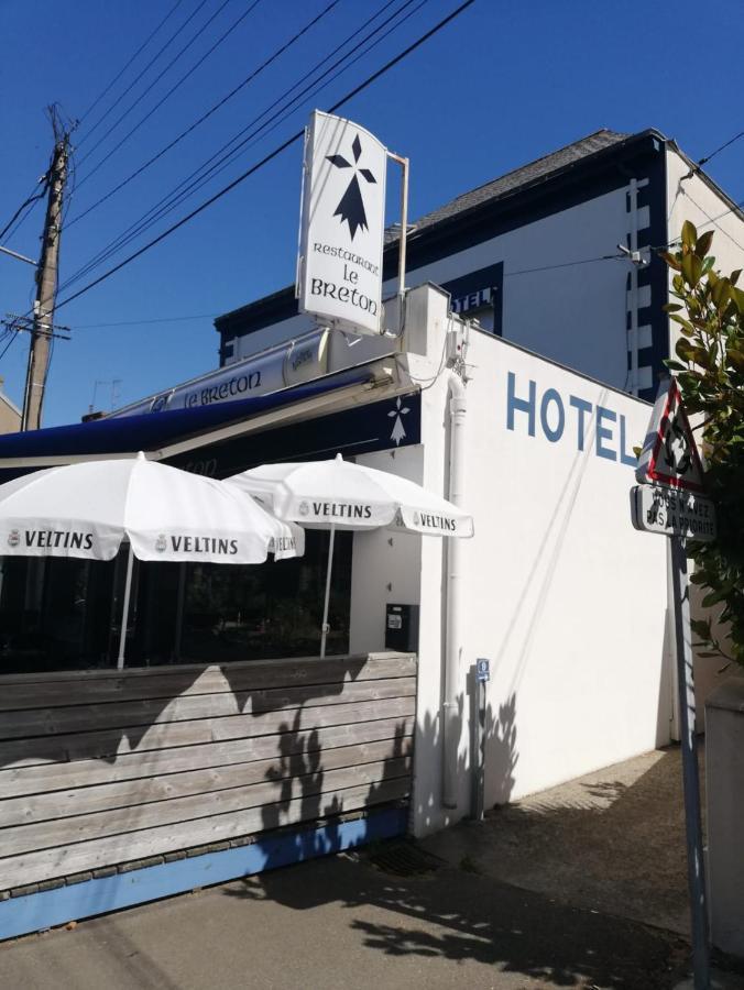 Hotel Le Breton Basse-Indre Exterior foto
